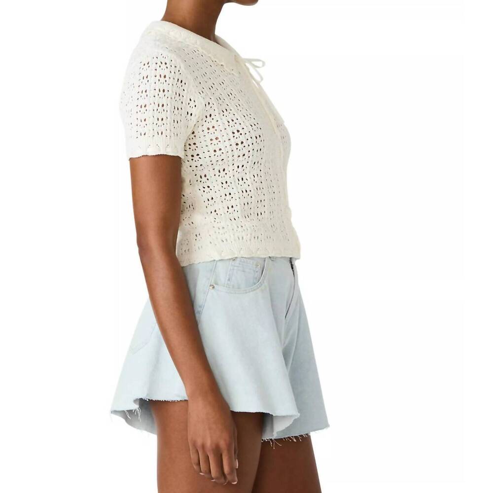 NEW STEVE MADDEN acada sweater in cream - Picture 4 of 4